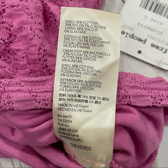 Free People Tea Time Open Back Cropped Blouse - Picture 8 of 10